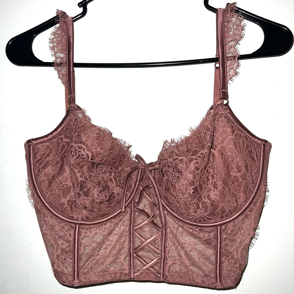 Victoria’s Secret Dream Angels Lace Bustier 34DDD (NWT)